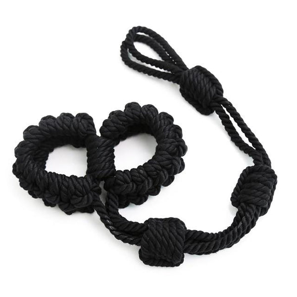 Adjustable Bondage Play Rope Handcuffs