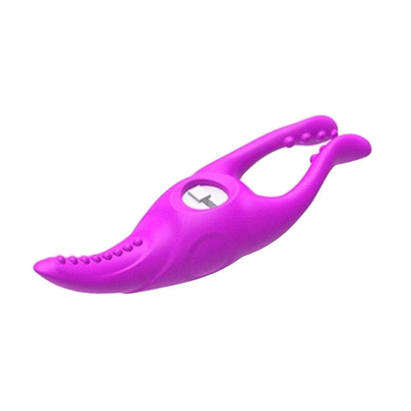 Silicone Vibrating Clitoris Clamp