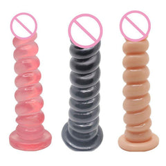 Beads of Masturbation Anal Dildo With Suction Cup