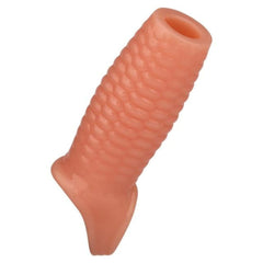 Sisandsis Dressally-Textured Hollow Penis Girth Sleeve