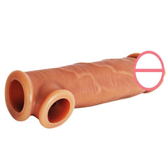 Reusable Silicone Penis Enlargement Sheath