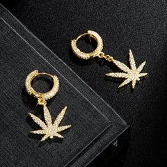 Get High Pot Leaf Nipple Rings