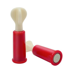 Powerful Red Plastic Nipple Suckers