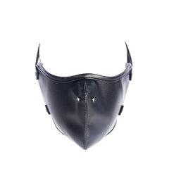 Keep Quiet Leather Panel Gag