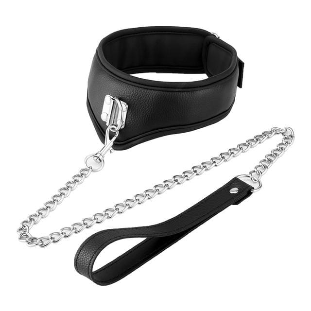 Slave Restraint BDSM Posture Collar