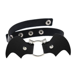 Vampire Bat Fetish Slave Day Collar