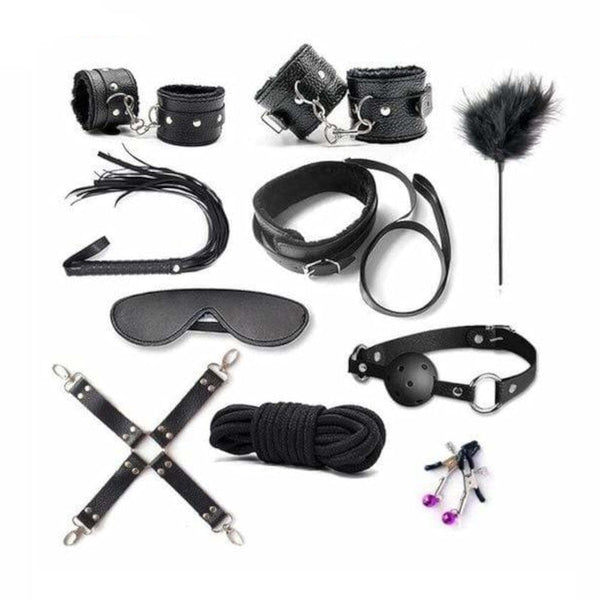 Sisandsis Dress 10-Pcs BDSM Set