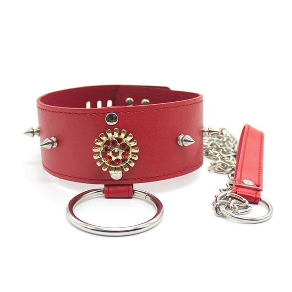 Gorgeous Red Sisandsis Dress Locking Collar