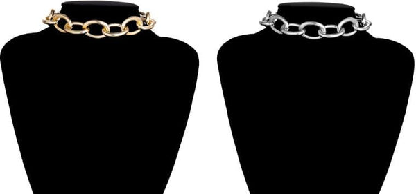 Bondage Chain Stainless Steel Collar