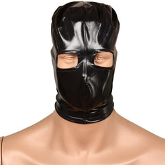 Sisandsis Dress Leather Bondage Mask