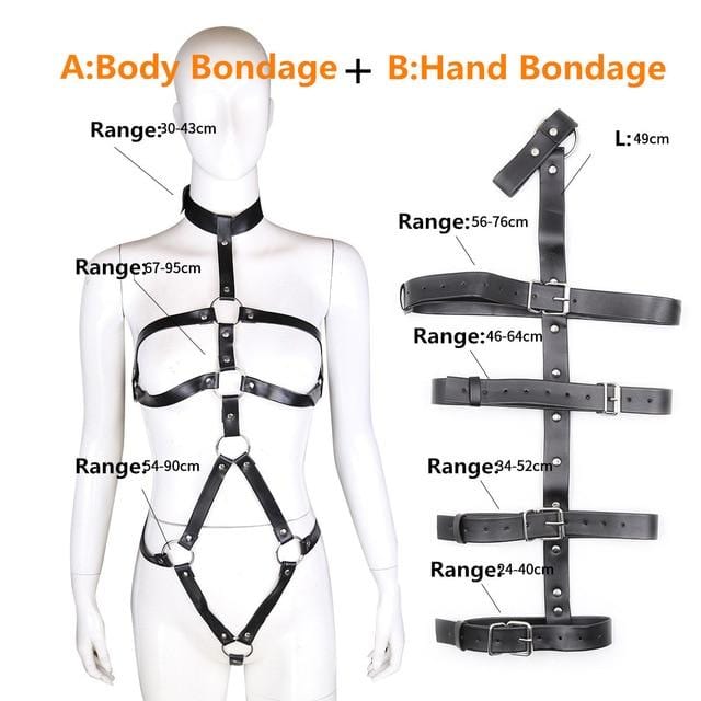 Sisandsis Dress BDSM Harness