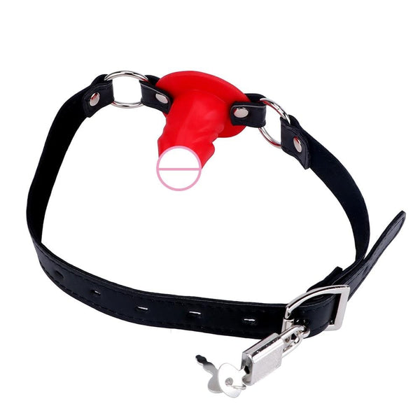 Lockable Pecker Gag