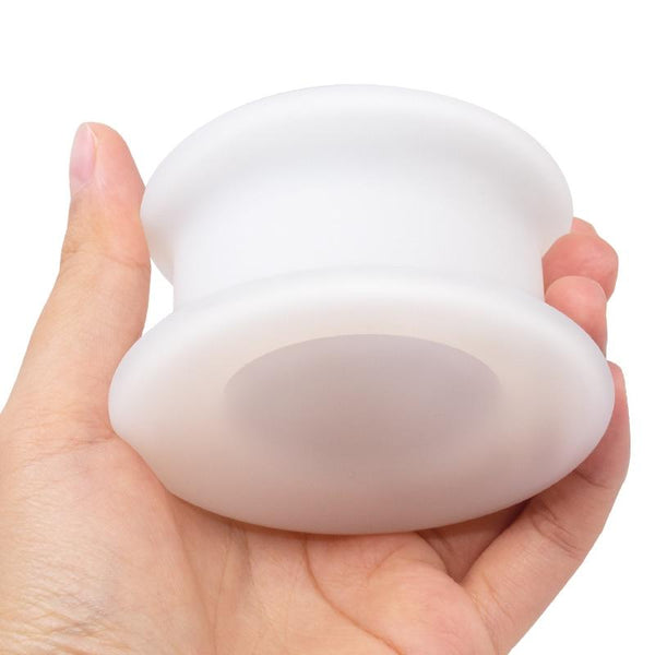 Expanding Hollow Silicone Ring Butt Plug