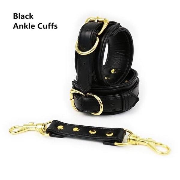 High End Leather Ankle Cuffs