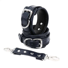 High End Colored Leather Handcuffs