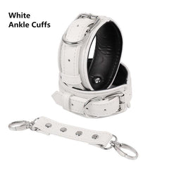 High End Leather Ankle Cuffs