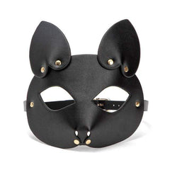 Foxy BDSM Leather Mask