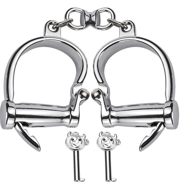 Shiny Horseshoe Like Iron Shackles