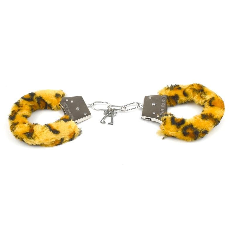 Colorful BDSM Play Fuzzy Handcuffs