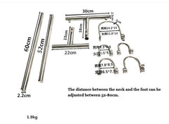 Heavy Duty Stainless Bondage Stocks