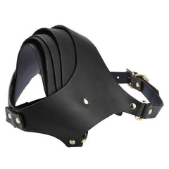 Layered Leather Slave Mask