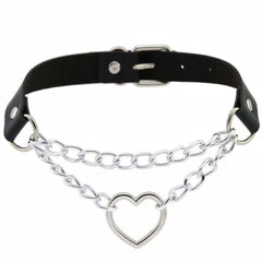 Sisandsis Dress Leather Choker