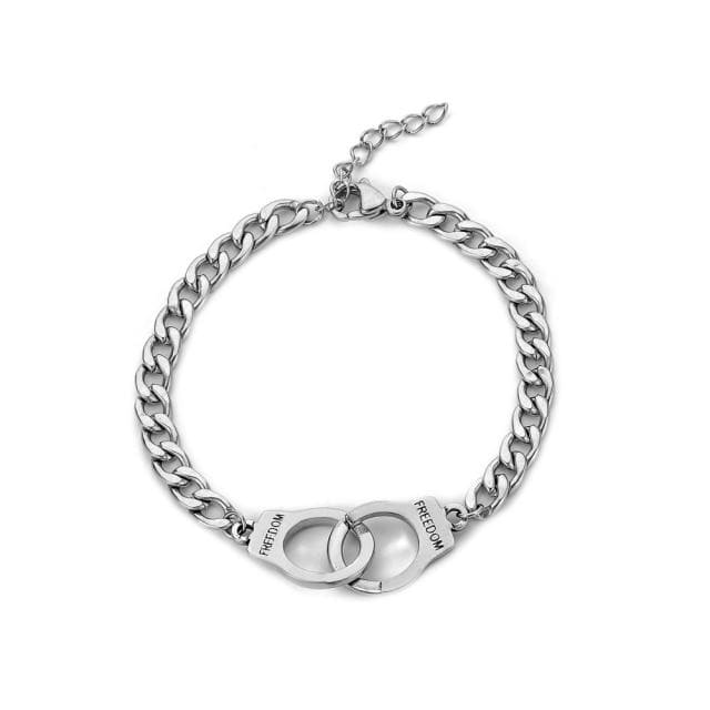 Cuffed Bondage Jewelry Bracelet