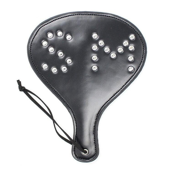 Black Studded S&M Paddle