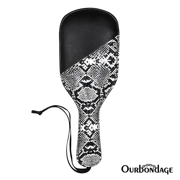 Stylish Snakeskin-Inspired Ass Paddle