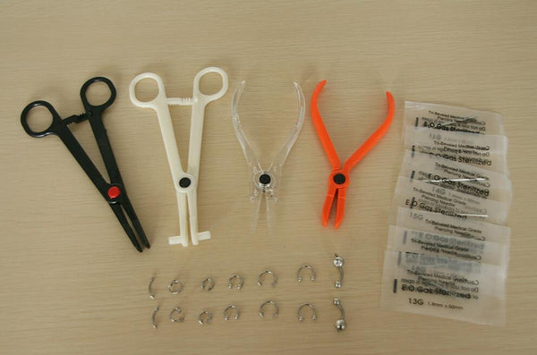 Stainless Steel Nipple Piercing Kit