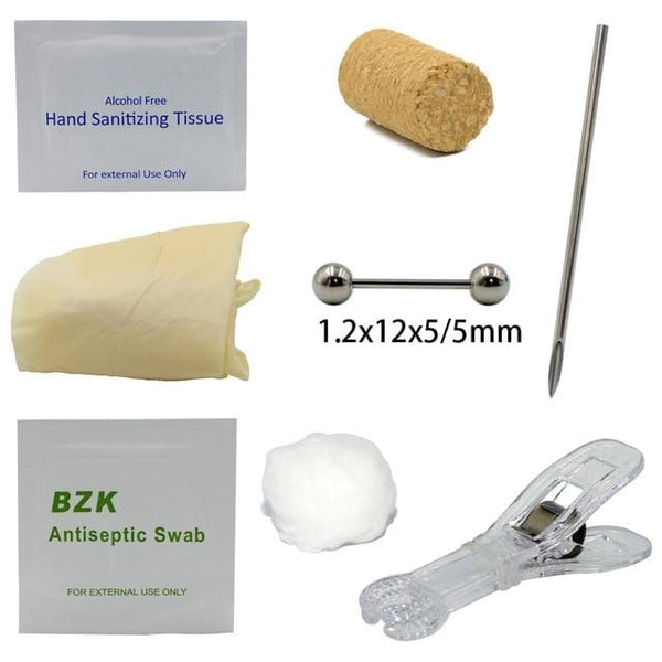 Sisandsis Dress Nipple Piercing Kit