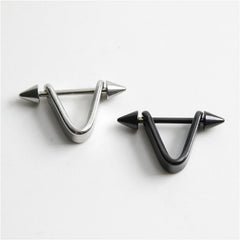 V-Shaped Men's Nipple Jewelry