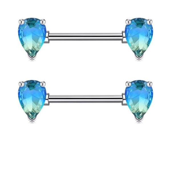 Tear Drop Style Nipple Barbell Jewelry