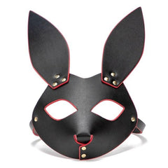 Big Bad Leather Wolf Mask