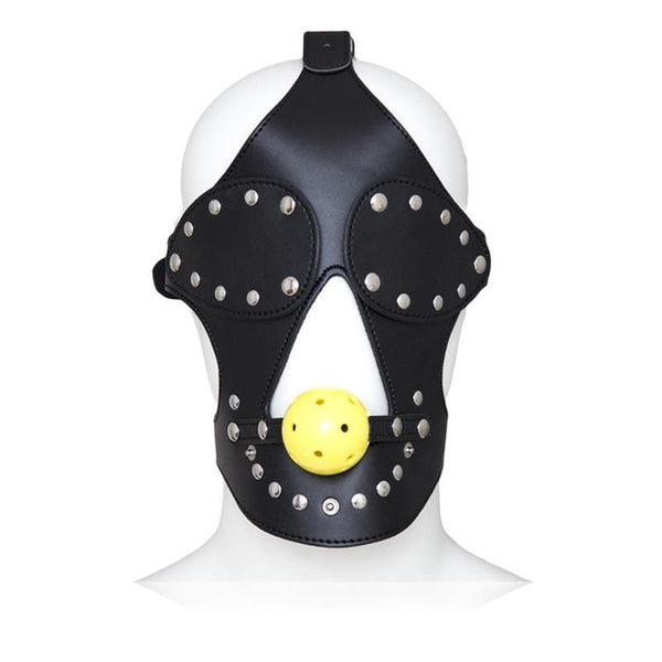 Sisandsis Dress Leather Sex Mask