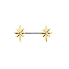 Twinkling Stars Small Nipple Bars