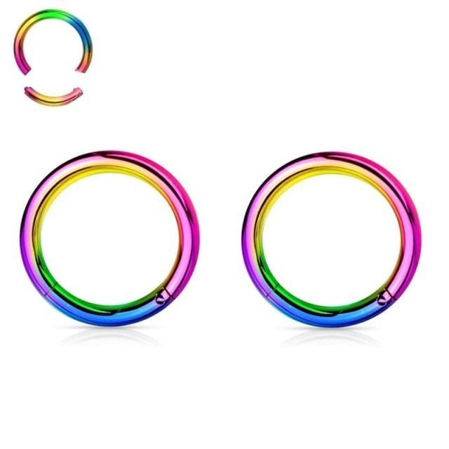 Sisandsis Dress Rainbow Nipple Rings