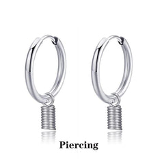 Street Punk Pierced Nipple Rings