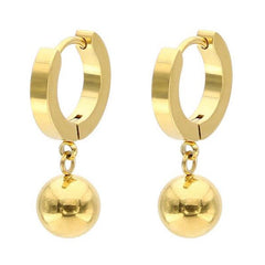 Ball Drop Gold Nipple Jewelry