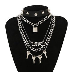 Gothic Slave Necklace Set