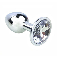 3' Jeweled Metal Plug - 10 Colors Available