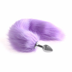 Purple Fox Tail Plug 16'