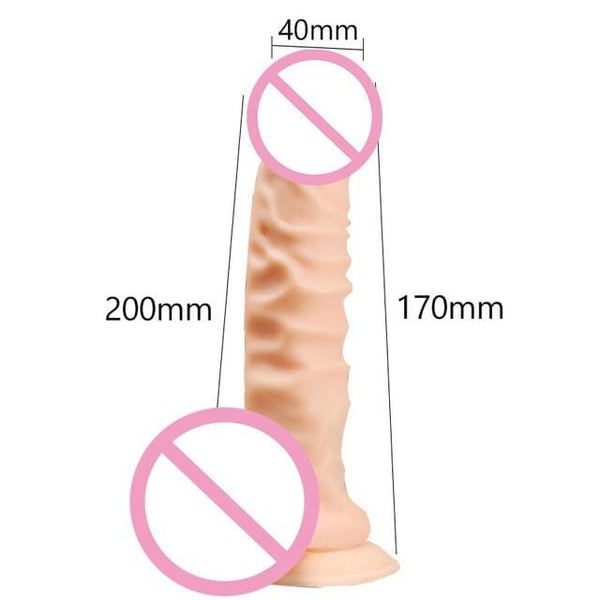 Sisandsis Dress 7 Inch Silicone Dildo