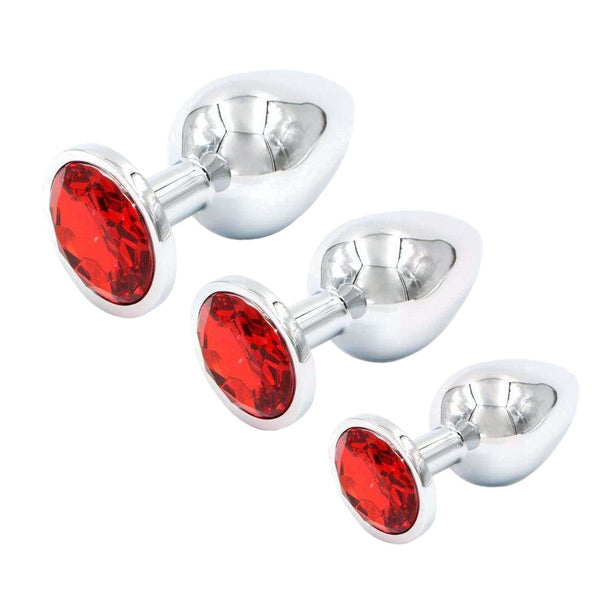 Shimmering Gem Plug Set (3 Piece)