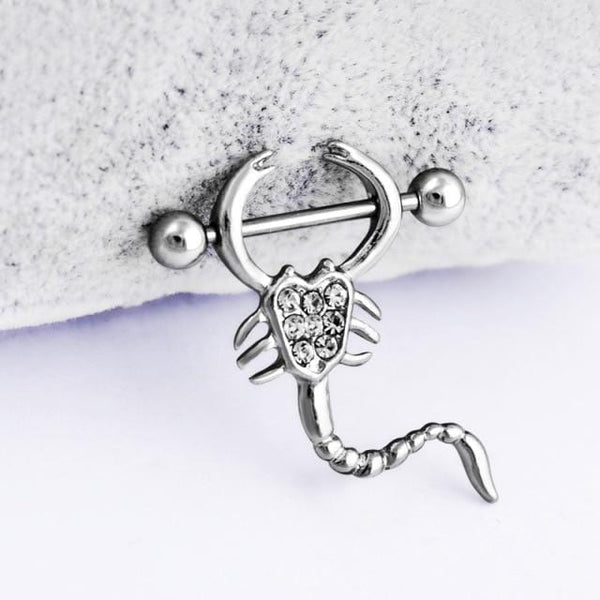 Scorpion's Sting Unique Nipple Ring