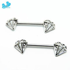 Sisandsis Dress Diamond Nipple Bars