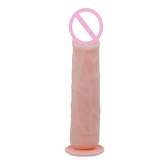 Flexible 9 Inch Silicone Realistic Dildo