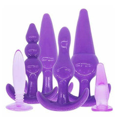 Silicone Training Anal Plug Set (6 Piece)