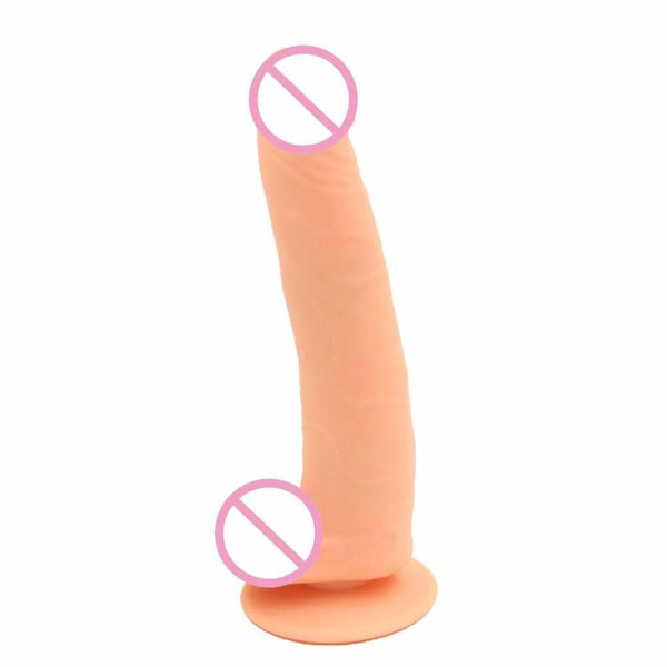 Huge Pussy Sisandsis Dress 8 Inch Soft Dildo