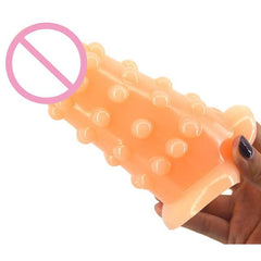 Dotted Cone 6 Inch Suction Cup Dildo